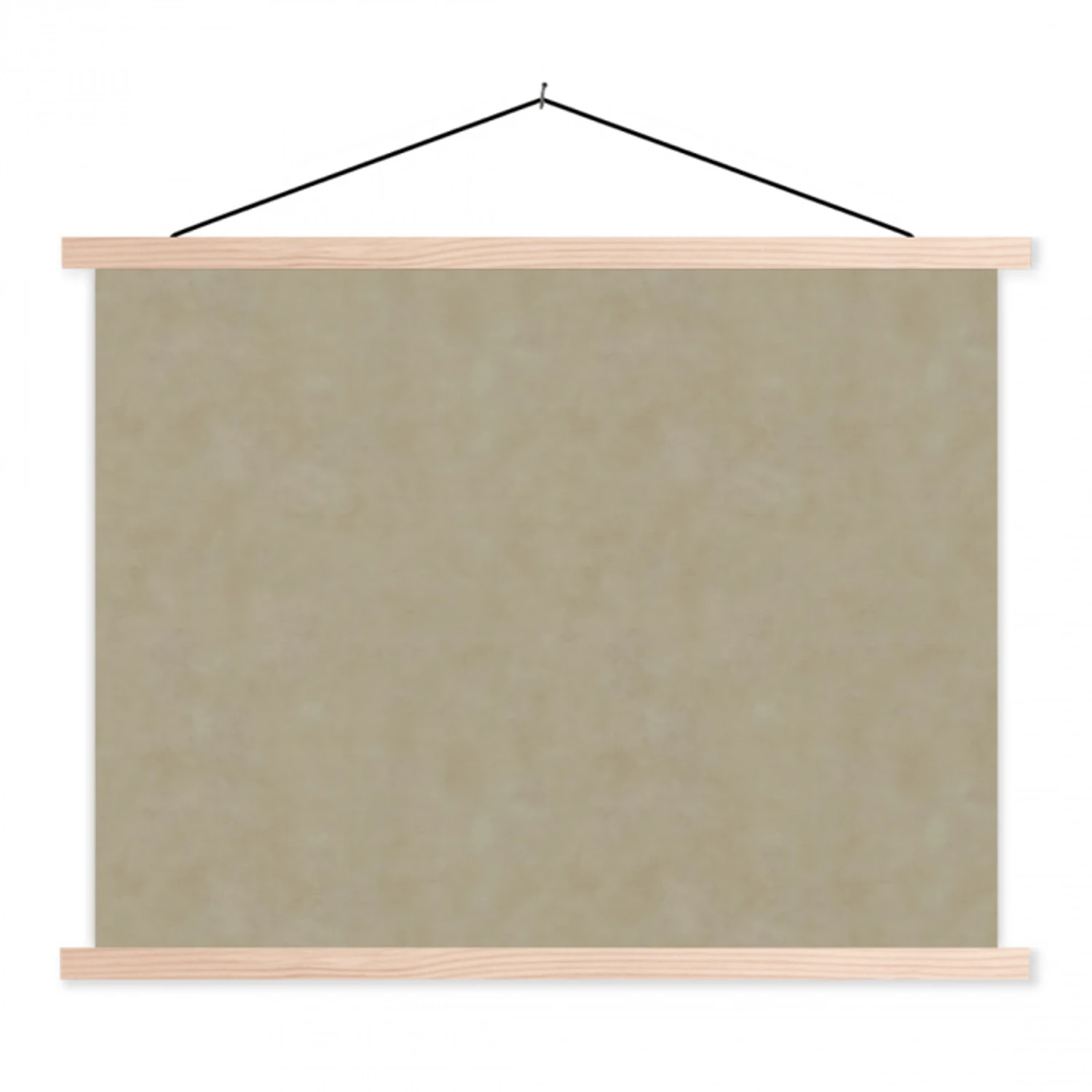 Taupekleur - Gewolkt textuur - Natuurlijk textielposter latten blank klein 122 -3d