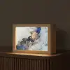 Marmer - Blauw - Goud Light Box met kabel (Tafellamp) klein -z3d_website