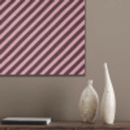 Strepen - Roze - Bruin PET vilt klein 837 -sfeer6_closeup