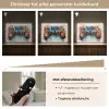 Kinder- en tiener kamer - Gaming - Game controller Light Box met batterij (Wandlamp) middel -USP_dimbaarNL