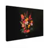 Boeket - Bloemen - Exotisch canvas 2cm klein -z3d
