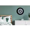 Vinyl - LP - Delfts Blauw - Muziek Wandcirkel aluminium klein -slaapkamer