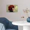 Vrouw - Appels - Rood - Bladeren poster papier klein -sfeer3