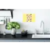 Vogels - Cirkel - Geel - Beweging Muursticker klein -keuken