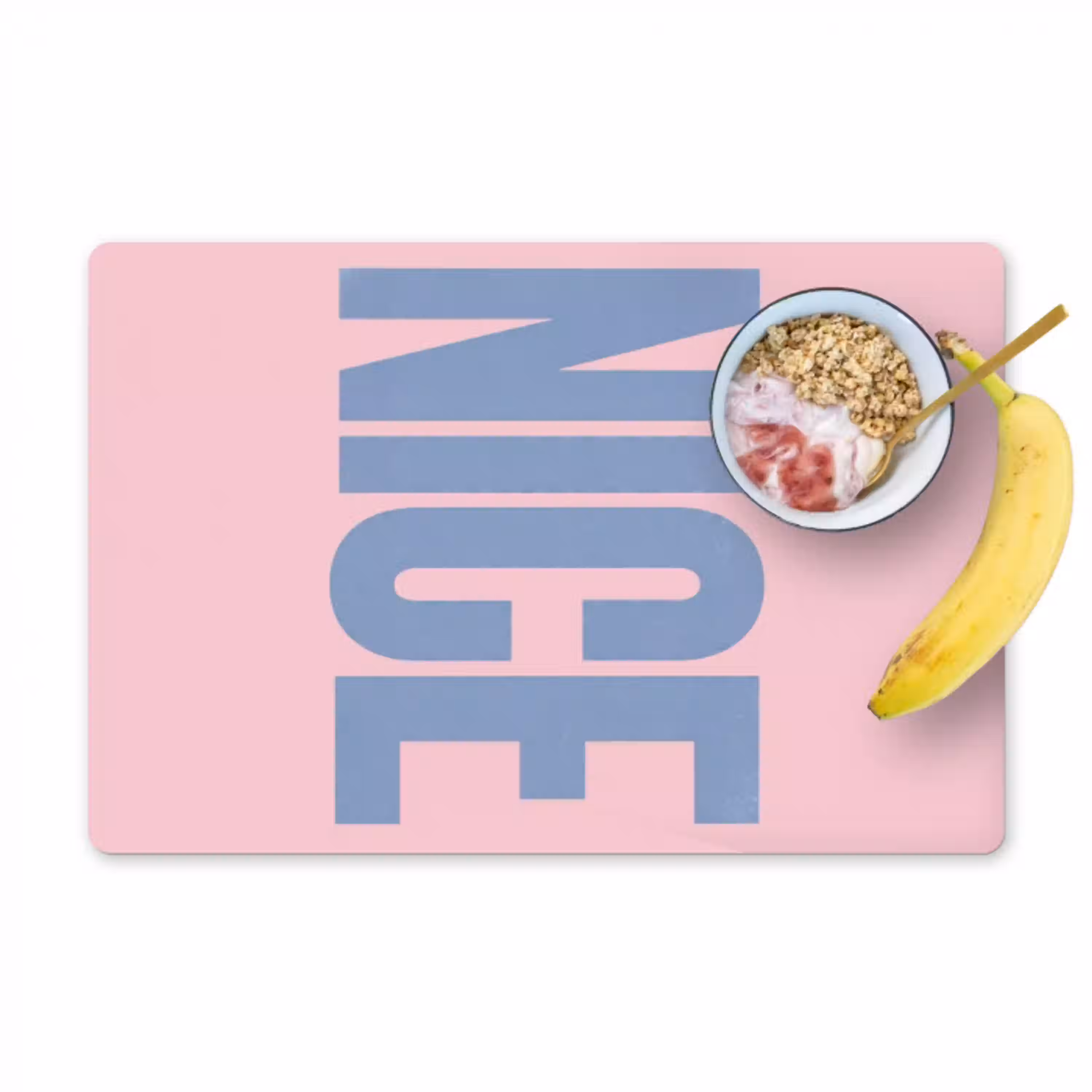Nice - Paars - Roze Placemat vinyl groot -zzzproduct_Kitchenyeah-website