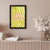 Zebraprint - Priority - Roze fotolijst zwart zonder passe partout klein -sfeer5