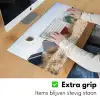 Strand - Huisjes - Kleurrijk - Duinen Muismat XXL klein -sfeer3