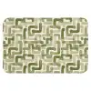 Modern - Grafisch - Groen Badmat klein 997 -3d