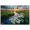 Beekje - Landschap - Margriet poster papier klein -3d