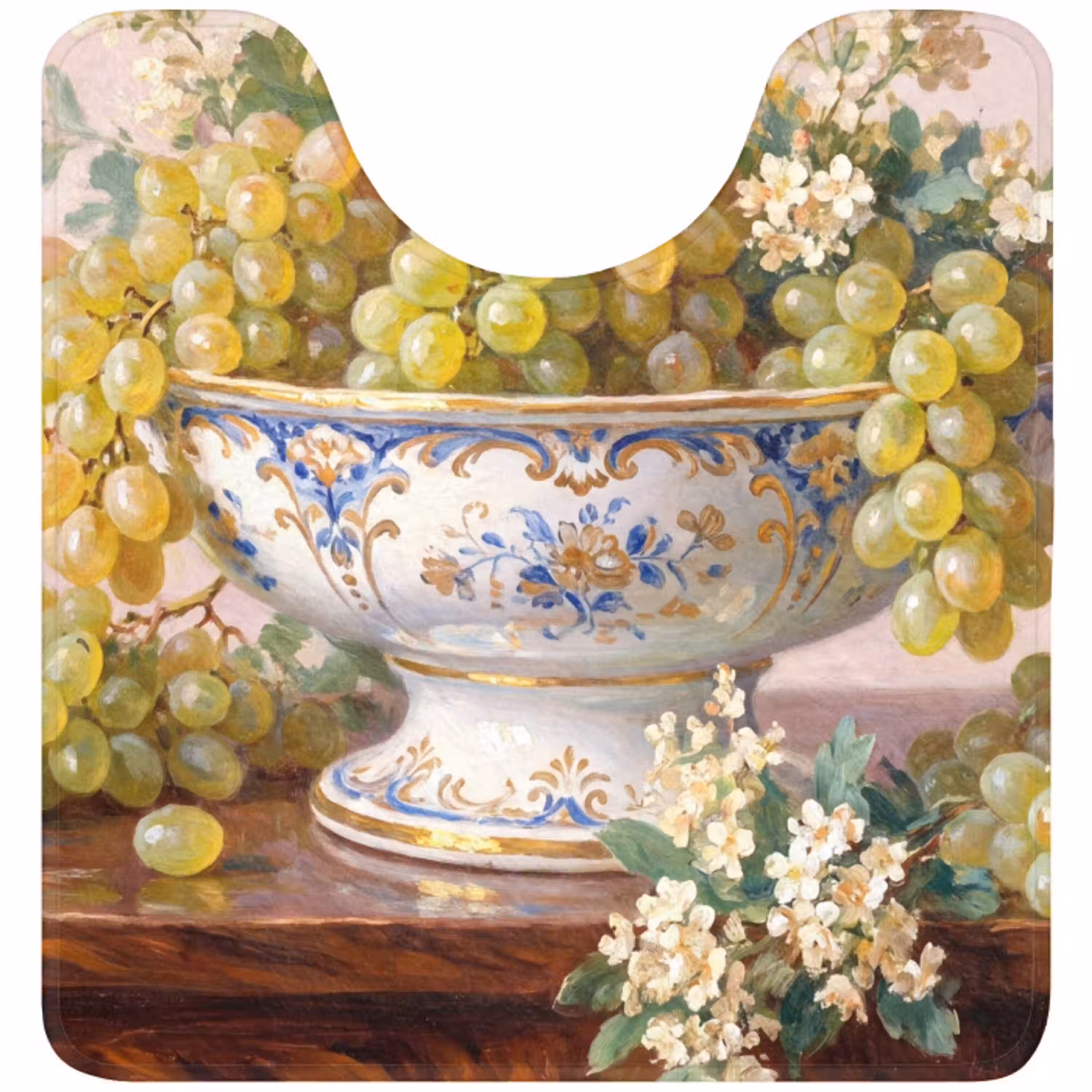 Fruit - Stilleven - Klassiek WCmat U-uitsnede middel -3d