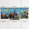 Water - Koralen - Vissen - Lichtinval keuken achterwand 2 middel -3d