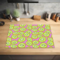 Kiwi - Speels - Groen Inductie beschermer vinyl 3mm klein 276 -sfeer5