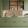 Bruin - Wit - Vlekken - Graniet keuken achterwand 2 middel 871 -sfeer3