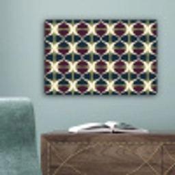 Abstract - Retro - Kleurrijk canvas 2cm klein 34 -sfeer4