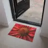 Close up - Bloem- Rood Deurmat klein -sfeer5