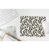 Elegant - Patroon - Zwart - Beige muismat rubber klein 262 -witbureau