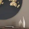 Wereldkaart - Specerijen - Kleurrijk Akoestische PET Vilt - Rond klein -sfeer5_closeup