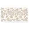 Abstract - Zebra - Beige Muismat XXL klein 681 -3d_leeg