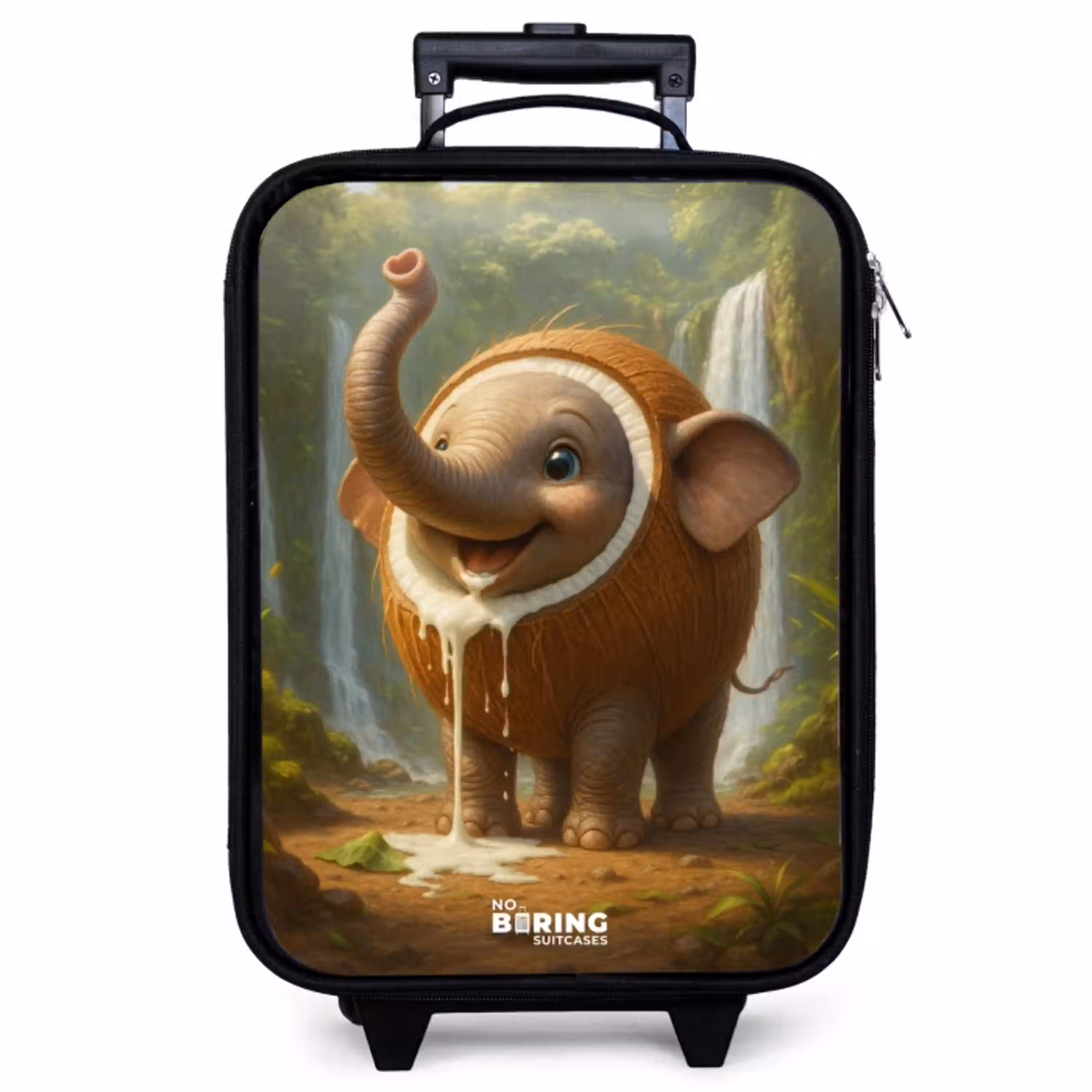 Coconote Elephante Kinderkoffer - Zwart klein -zzz_website3d
