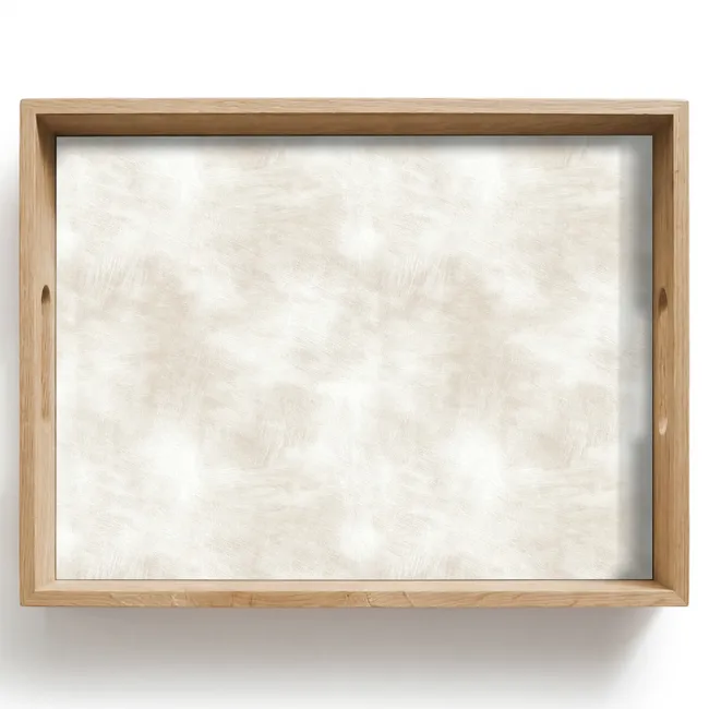 Tablett - Dezent - Textur - Beige