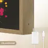 Peper - Graffiti - Verf - Abstract - Modern - Kleurrijk Light Box met batterij (Wandlamp) middel -USP_websiteoplaadbaarNL