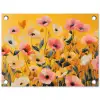 Bloemen - Veld - Geel tuinposter los doek klein -3d