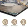 Marmer - Grijs - Blauw - Luxe - Goud aluminium wit klein -closeup_NL