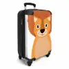 Dierenportret - Leeuw - kinderen NBS - Handbagage koffer - Unisex middel -productfoto_3d