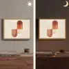 Bogen - Beige - Vormen Light Box met batterij (Wandlamp) middel -sfeer3