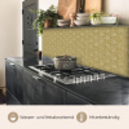 Waaier - Geometrisch - Groen keuken achterwand 2 middel 871 -usp_DE