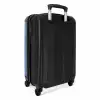 Blauw-paarse tint NBS - Handbagage koffer - Kinderen Unisex middel -achterkant