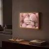 Basketballen - Roze - Quote - Sportief Light Box met batterij (Wandlamp) middel -sfeer1