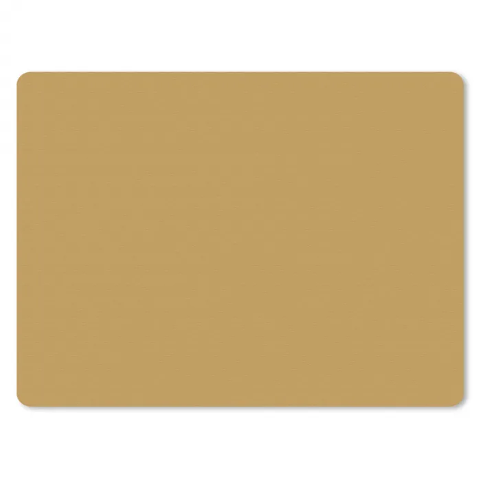 Okergeel - Kleur - Herfst - Geel - Effen - Kleuren muismat rubber klein 262 -3d
