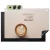 Koffie - Obessive Coffee Disorder - Beige Inductie beschemer met haakjes klein -3d