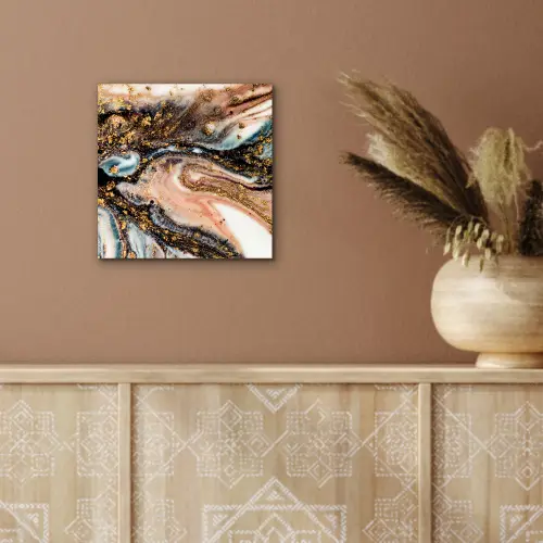 Marmerlook - Goud - Zwart - Glitter - Chic aluminium wit klein -sfeer4