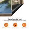Doorkijk - Strand - Raam - Duinen - Zee Inductie beschermer vinyl 3mm klein -zzzzzzz-td-onderkant