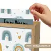 Patroon - Blauw - Regenboog - Hartjes Light Box met kabel (Kinderlampje) klein -USP_websiteprintNL