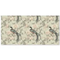 Bloem - Vogel - Kleurrijk Balkonbeschermer Duitsland klein 596 -zz_3d