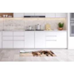 Texas Longhorn - Kalf - Weide - Dieren Keukenloper - keukenmat middel -sfeer3