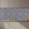 Mandala - Bloemen - Vintage - Patronen keuken achterwand 2 middel 871 zz_3dshopping