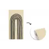 Boogvormen - Zwart - Strak fotobehang vinyl groot -3d