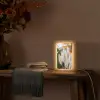 Pampasgras - Pluimen - Sierlijk Light Box met kabel (Tafellamp) klein -sfeer4
