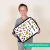 Smiley - Hartje - Ster Kinderkoffer - Zwart klein -sfeer4_NL