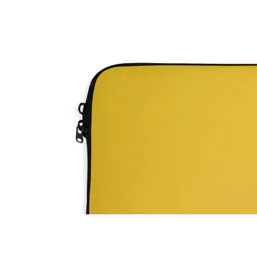 Eend - Zonnebril - Geel laptophoes neopreen klein -detail