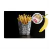 Friet - Porselein - Delfts blauw - Eten Placemat vinyl groot -zzzproduct_Kitchenyeah-website