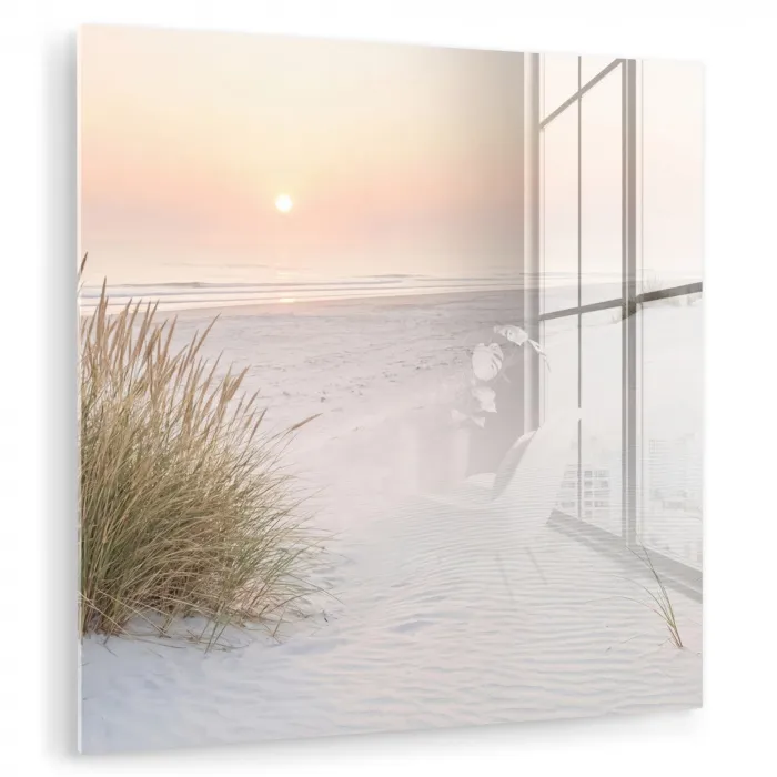 Horizon - Duinlandschap - Zand plexiglas 5mm klein -zzzproduct_nieuw