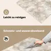Zandkleurig - Marmer - Natuursteen Inductie beschemer met haakjes klein 777 -ky-schoon-de