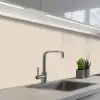 Beige - Effen kleur keuken achterwand 2 middel 871 -3d_schuin