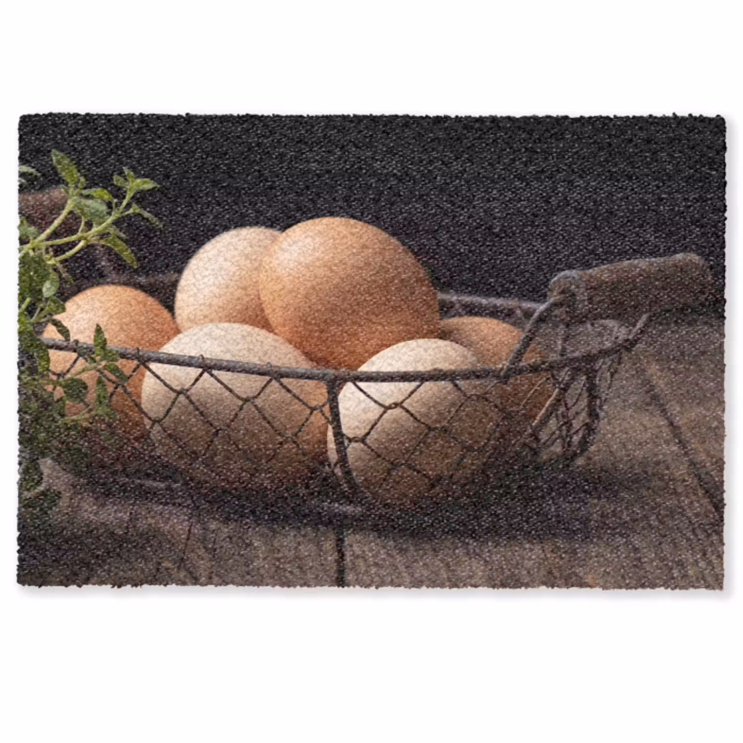 Eieren - Mand - Eten Deurmat klein -zkaufland3d