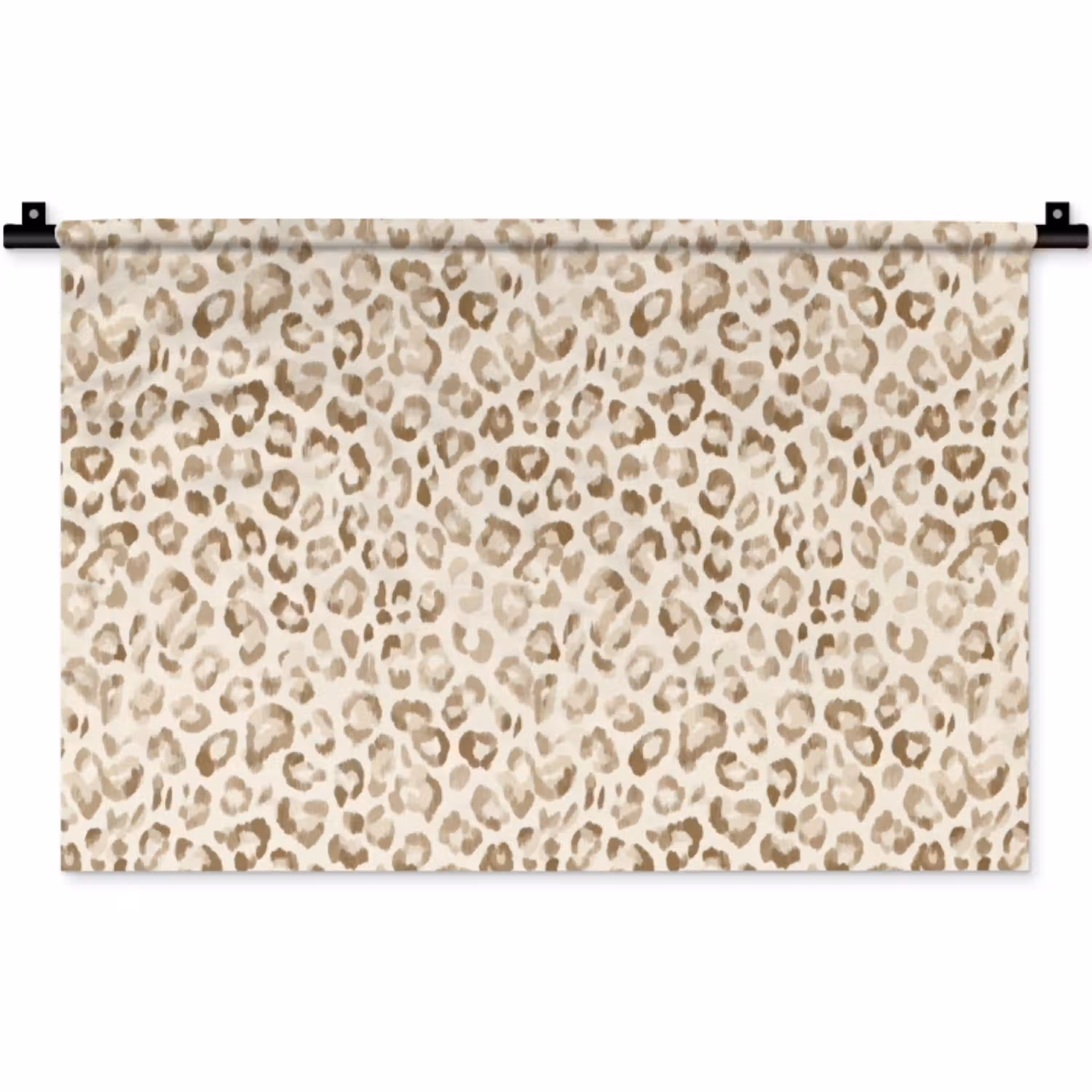 Luipaard - Klassiek - Beige Wandkleed katoen klein 269 -zz3d